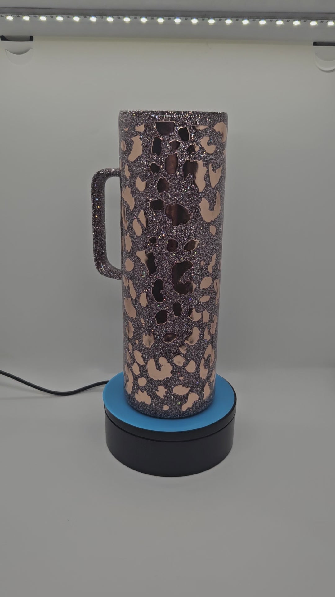 Metallic leopard