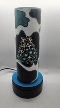 Christmas cow print