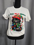 Christmas Moody Cat
