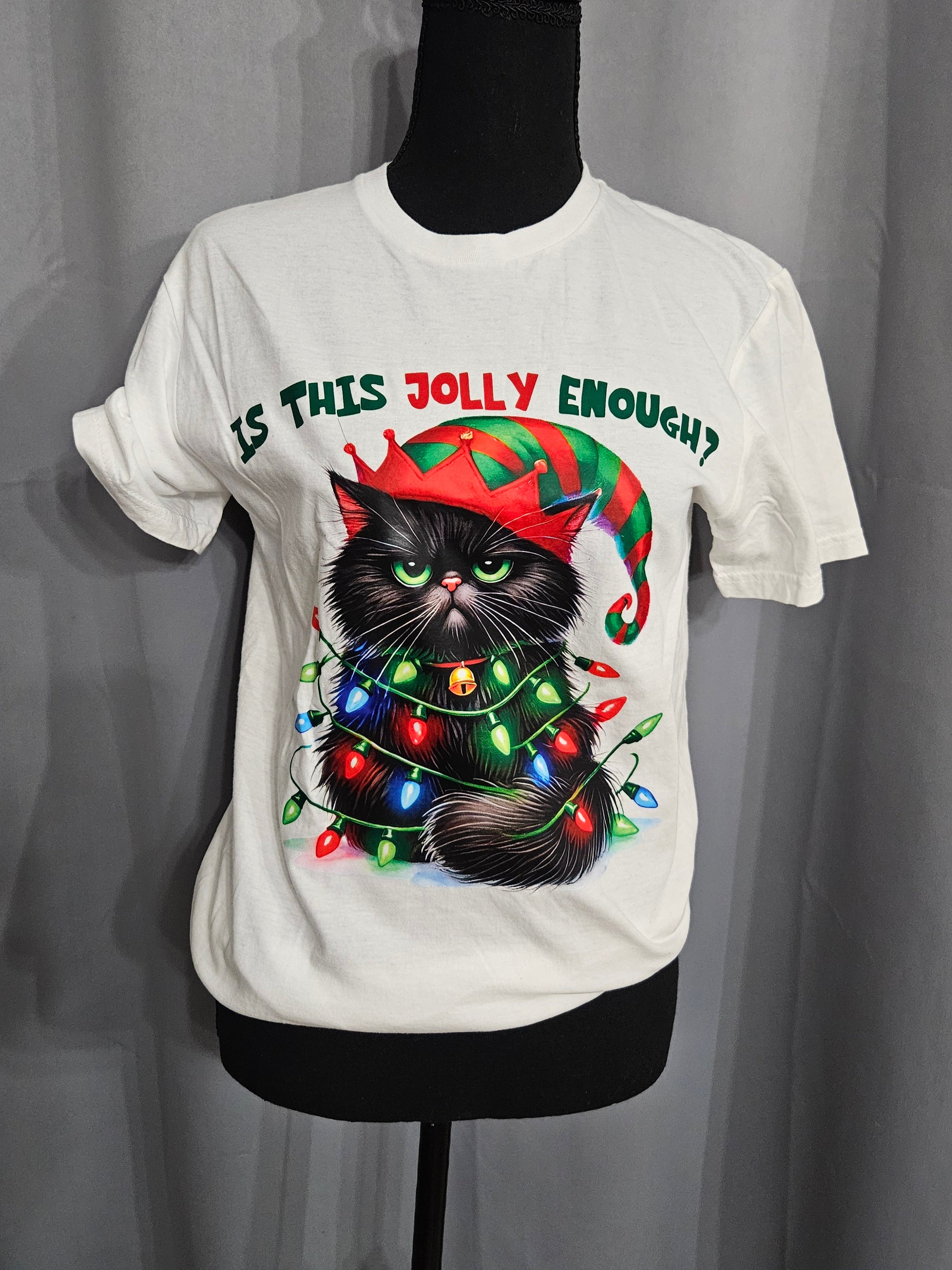 Christmas Moody Cat